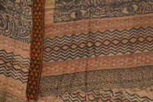 Load image into Gallery viewer, Natural Dye Block printTussar Dupatta