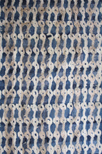 Load image into Gallery viewer, Natural Dye Block Print Silk Fabric