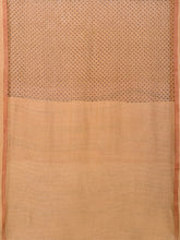 Load image into Gallery viewer, Natural Dye Block Print Silk Sari