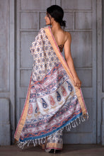 Load image into Gallery viewer, Natural Dye Block Print Silk Sari - Creative Bee