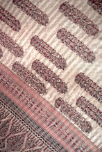 Load image into Gallery viewer, Natural Dye Block Print Silk Sari - Creative Bee