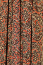 Load image into Gallery viewer, Hand Woven Chiffon Silk With Block Printed Natural Dye Saree