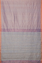 Load image into Gallery viewer, Hand Woven Tussar Silk With Special Weave Natural Dye Saree