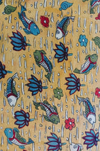 Load image into Gallery viewer, Natural Dye Hand-Painted Kalamkari Cotton Fabric