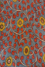 Load image into Gallery viewer, Natural Dye Hand-Painted Kalamkari Cotton Fabric