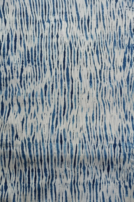 Natural Dye Shibori Cotton x Silk Fabric