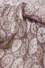 Load image into Gallery viewer, Natural Dye Block Printed Tussar Fabric