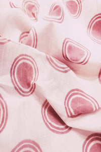 Natural Dye Block Print Cotton Fabric