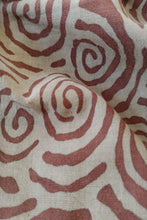 Load image into Gallery viewer, Natural Dye Block Print Cotton Fabric