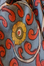 Load image into Gallery viewer, Natural Dye Hand-Painted Kalamkari Cotton Fabric