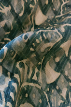 Load image into Gallery viewer, Natural Dye Block Printed Tussar Fabric