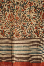 Load image into Gallery viewer, Natural Dye Block Print cotton Stole