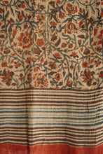 Load image into Gallery viewer, Natural Dye Block Print cotton Stole