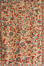 Load image into Gallery viewer, Natural Dye Hand-Painted Kalamkari Silk Stole