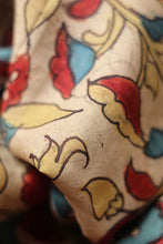 Load image into Gallery viewer, Natural Dye Hand-Painted Kalamkari Silk Stole