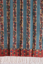 Load image into Gallery viewer, Natural Dye Hand-Painted Kalamkari Silk Stole