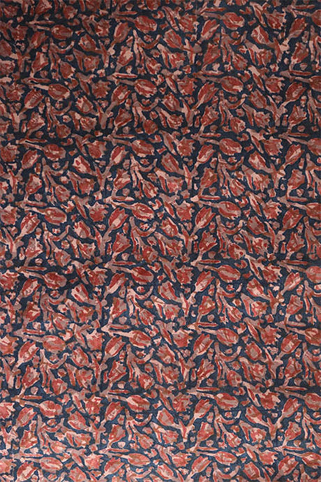 Natural Dye Block Print Cotton Fabric