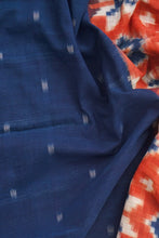 Load image into Gallery viewer, Hand Woven Natural Dye 'LOOMLY' Ikat Cotton Stole