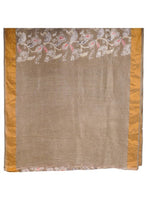Load image into Gallery viewer, Hand Woven Natural Dye 'WAX-ETCH' Hand-Painted Batik  Mulberry silk  Saree