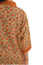 Load image into Gallery viewer, Creative Bee 'STARLET' Hand-woven Natural Dye Block Printed Jacket.
