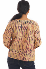 Load image into Gallery viewer, Creative Bee Handwoven Natural Dye 'DYORA' Shibori Women Top.