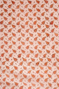 Natural Dye, Hand Block Printed Cotton Fabric