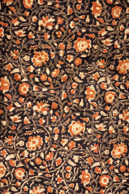 Natural Dye, Hand Block Printed Cotton Fabric