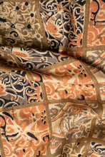 Load image into Gallery viewer, Natural Dye, Hand Block Printed Multi-Patch Tussar Silk Fabric