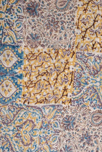 Load image into Gallery viewer, Natural Dye, Hand Block Printed Multi-Patch Cotton Fabric