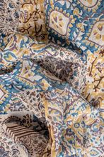 Load image into Gallery viewer, Natural Dye, Hand Block Printed Multi-Patch Cotton Fabric