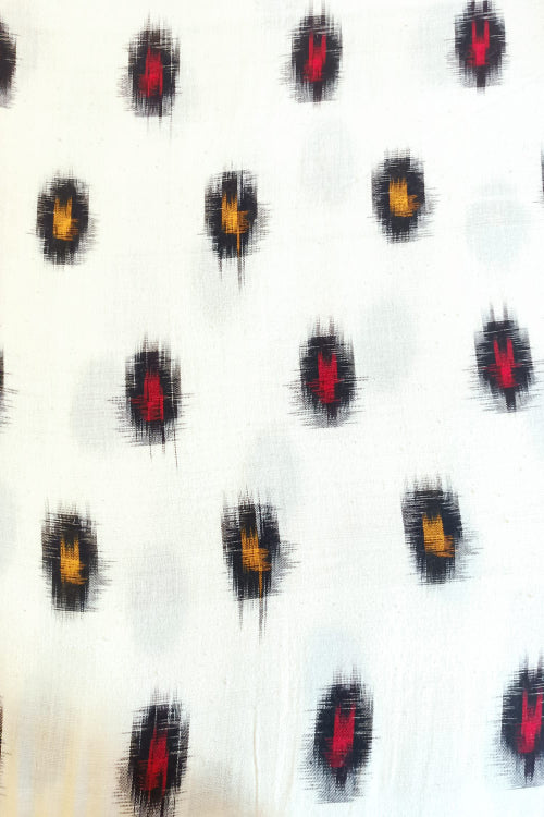 Safe Dye Ikat Cotton Fabric