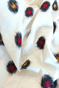 Safe Dye Ikat Cotton Fabric