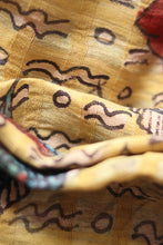 Load image into Gallery viewer, Natural Dye Hand-Painted Kalamkari Silk Sari