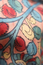 Load image into Gallery viewer, Natural Dye Hand-Painted Kalamkari Silk Fabric