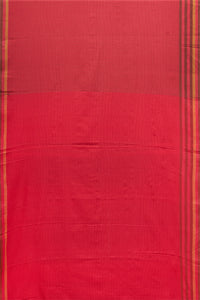 Hand Woven Small Check Saree.