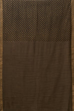Load image into Gallery viewer, Hand Woven Natural Dye Gold Block Printed Silk Signature Weave Saree.