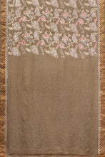 Load image into Gallery viewer, Hand Woven Natural Dye Mulberry Silk Batik Saree