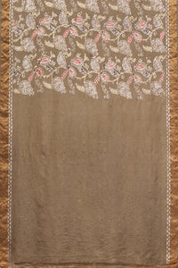 Hand Woven Natural Dye Mulberry Silk Batik Saree