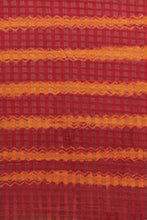 Load image into Gallery viewer, Hand Woven Natural Dye Three Silk Block Print With Shibori Saree