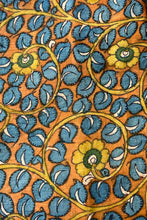 Load image into Gallery viewer, Natural Dye Hand-Painted Kalamkari Cotton Fabric