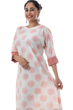 Load image into Gallery viewer, Natural Dye Hand Block Printed &#39;ARCADIA&#39; Sleeved Tunic