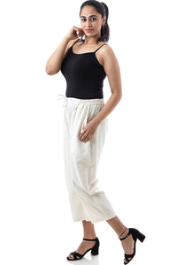 Handwoven 'IVORY' Cotton Pants