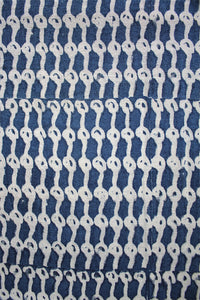Natural Dye Block Print Cotton Fabric