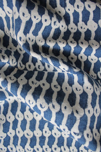 Natural Dye Block Print Cotton Fabric
