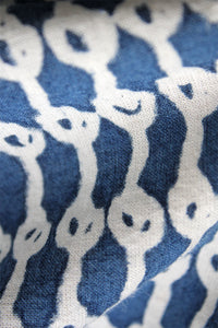 Natural Dye Block Print Cotton Fabric