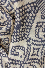 Load image into Gallery viewer, Natural Dye Block Print Silk Stole