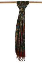 Load image into Gallery viewer, Natural Dye Hand-Painted Kalamkari Cotton Dupatta
