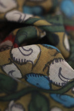 Load image into Gallery viewer, Natural Dye Hand-Painted Kalamkari Cotton Dupatta