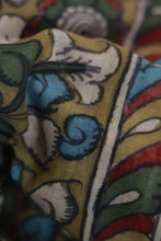 Load image into Gallery viewer, Natural Dye Hand-Painted Kalamkari Cotton Dupatta