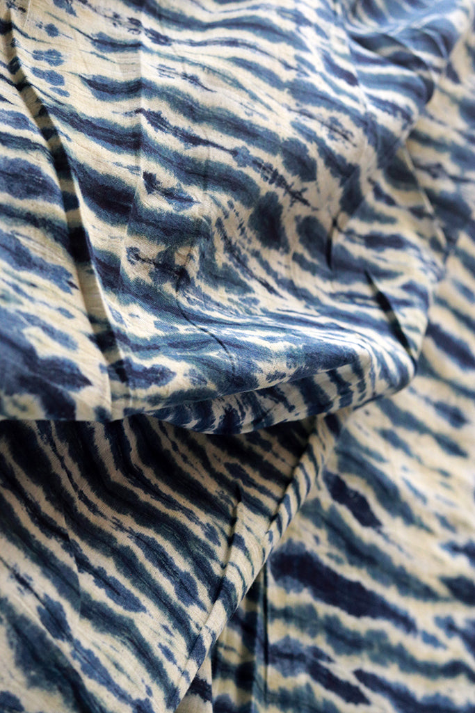 Natural Dye Shibori Cotton Fabric